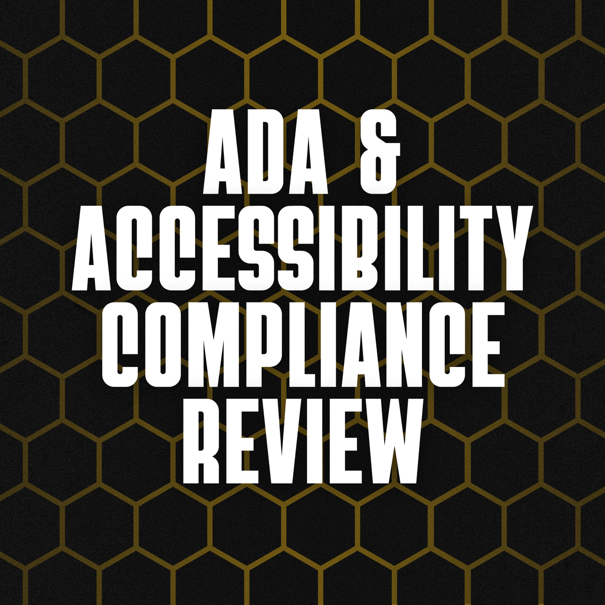 ADA & Accessibility Compliance Review
